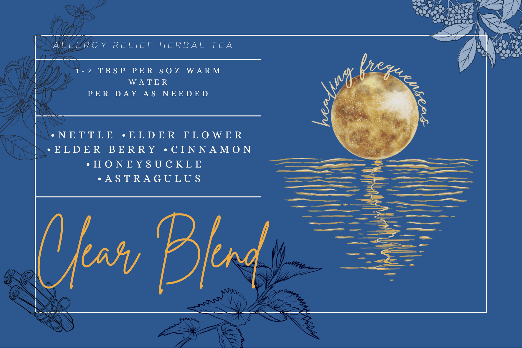 Clear Blend Tea (allergy relief)