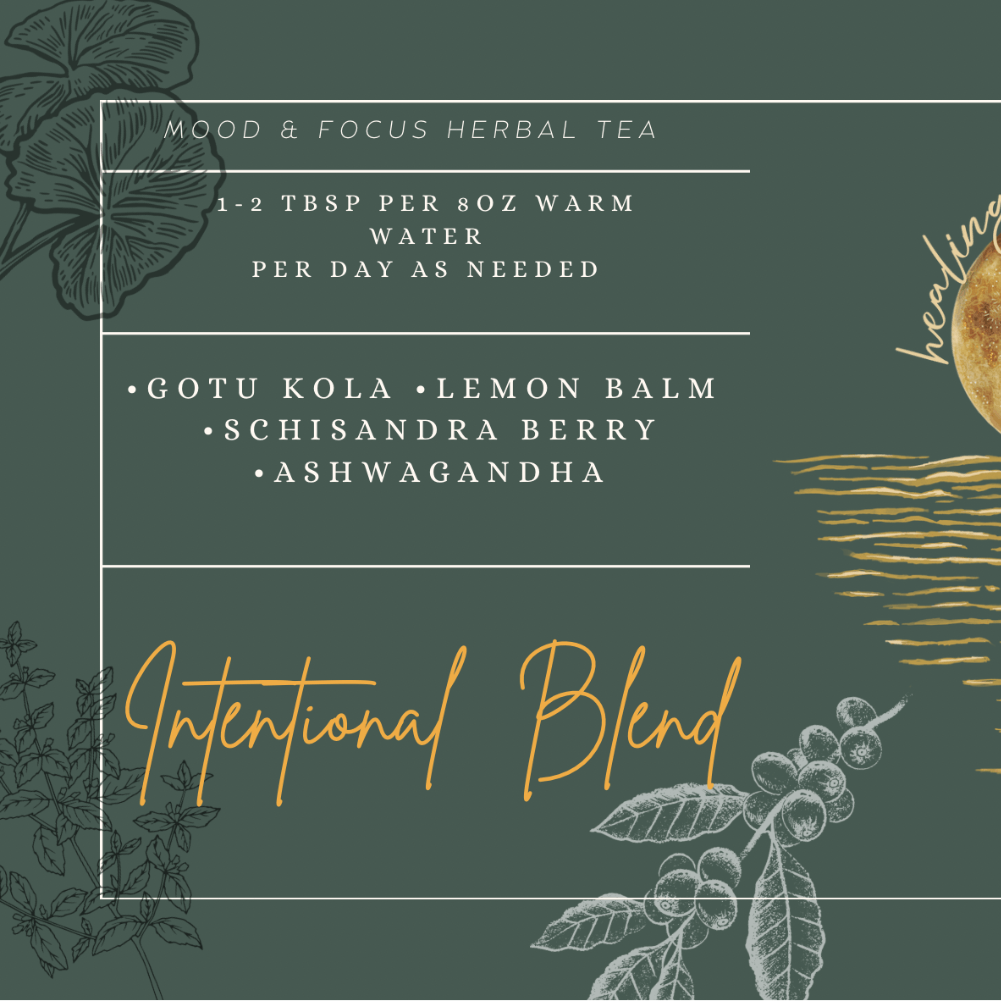 Intentional Blend Tea (mood & focus tea)